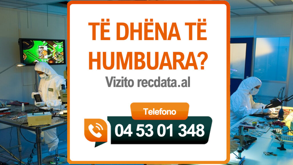 Data Recovery Services in Albania